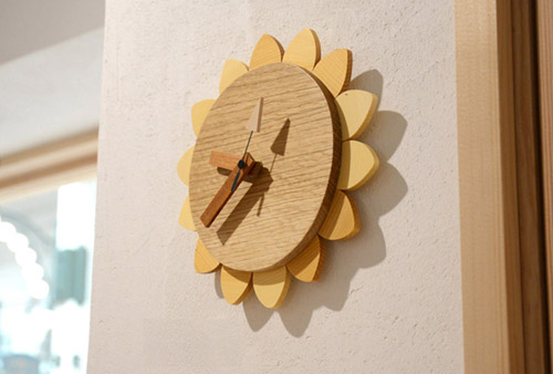 木の時計
