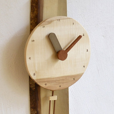 木の時計